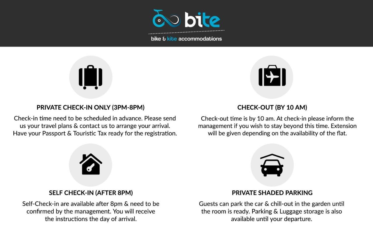 Bite - Bike And Kite Accommodations Trapani Eksteriør bilde